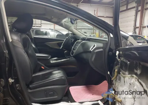 2016 Nissan Murano Platinum from USA, damaged, VIN 5N1AZ2MG5GN131138